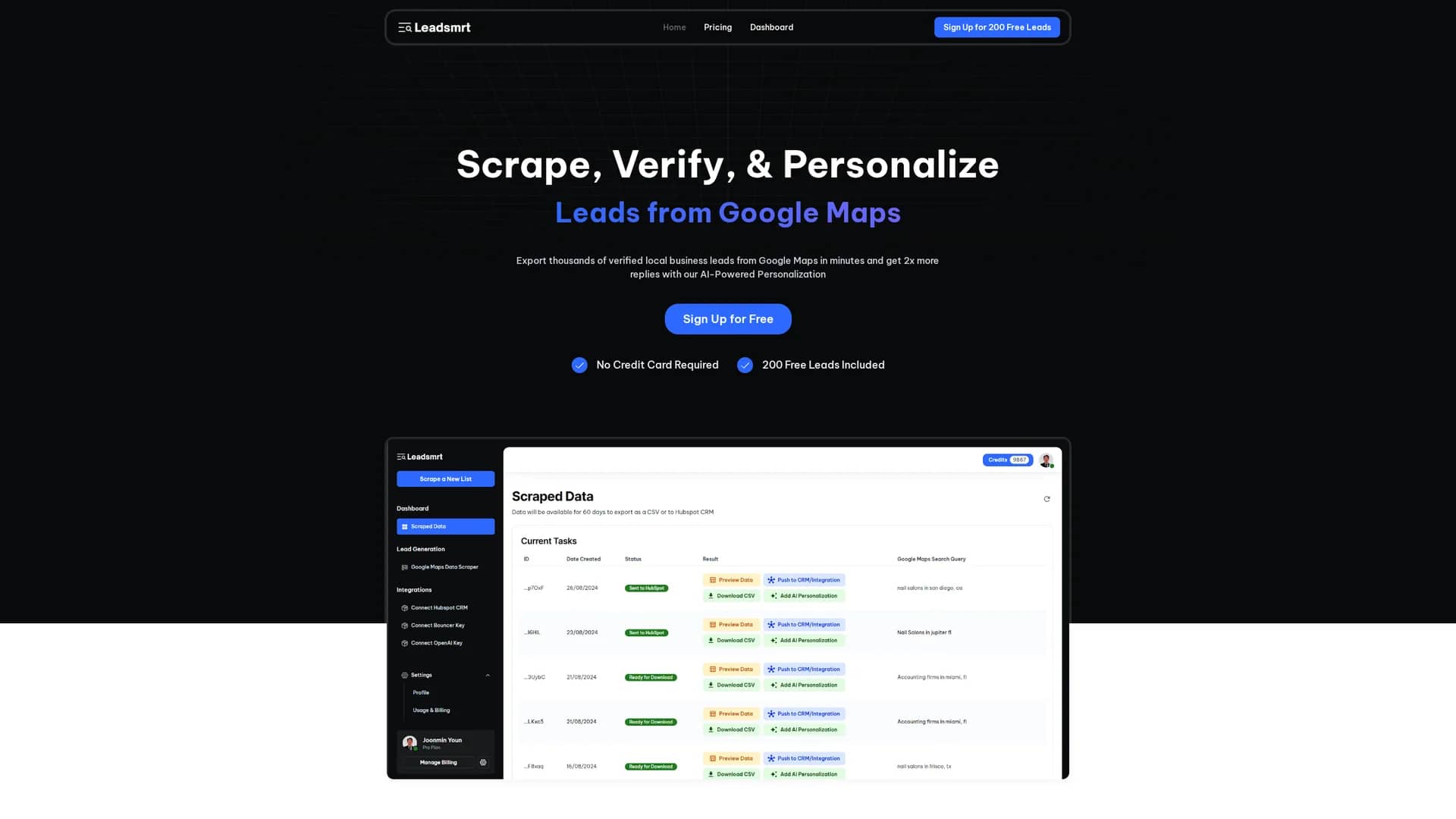 leadsmrt homepage