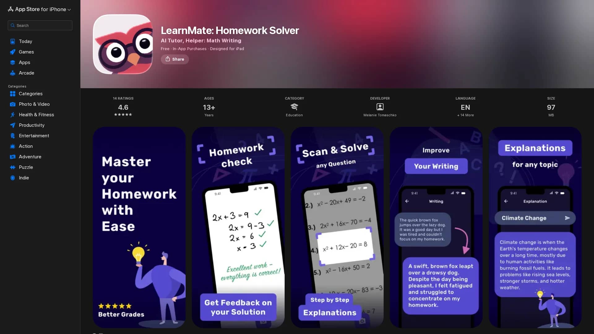 learnmate homepage