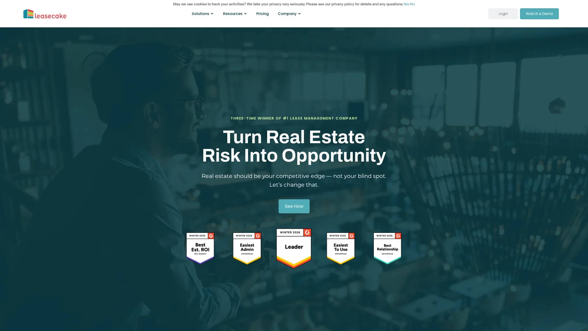 leasecake homepage