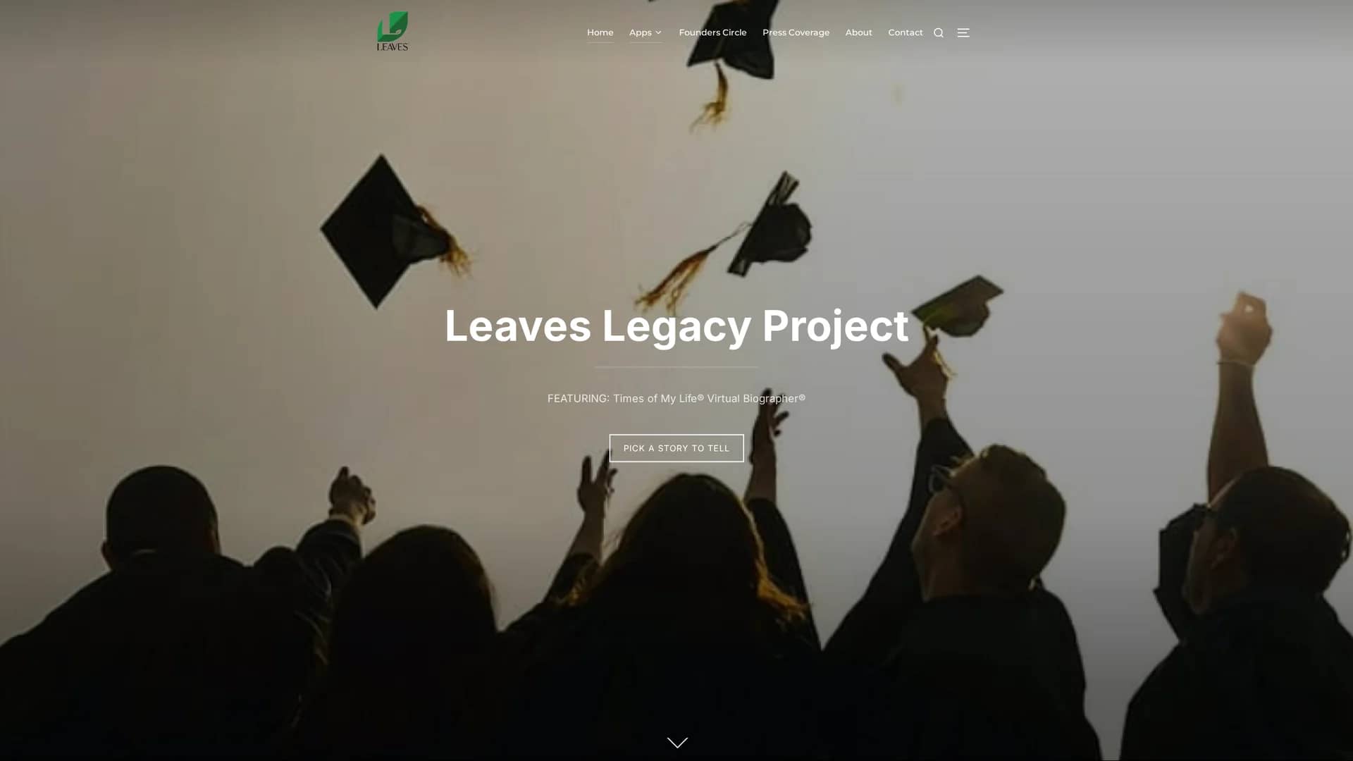 leaves-life-stories homepage