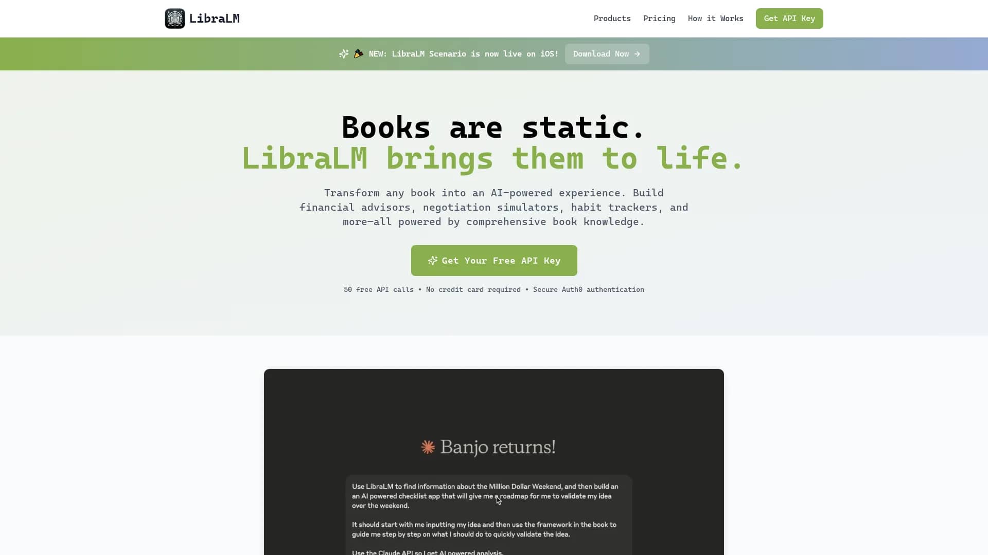 libralm homepage