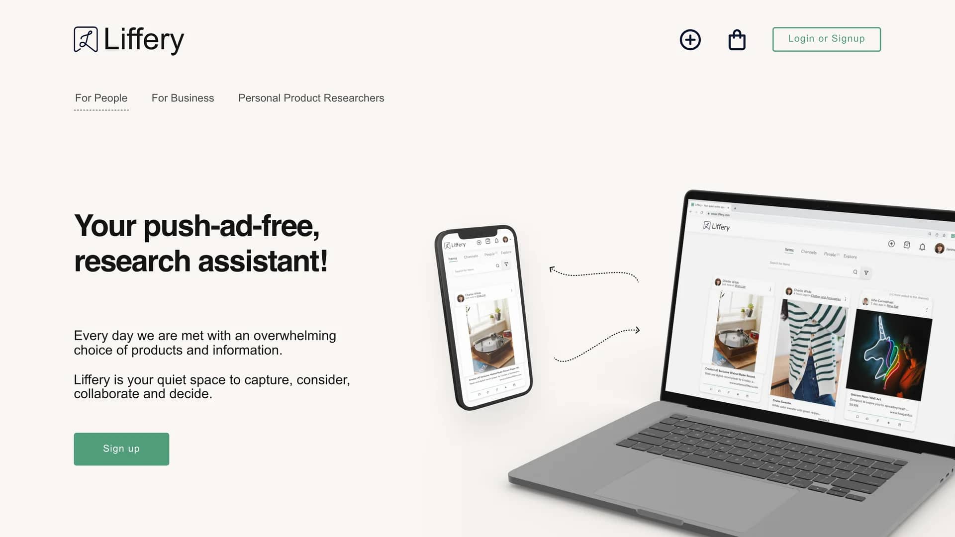 liffery homepage