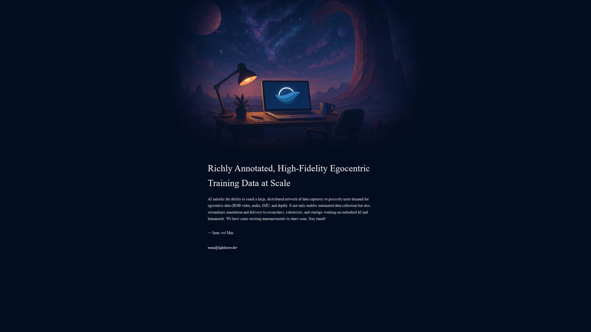 lightlayer homepage