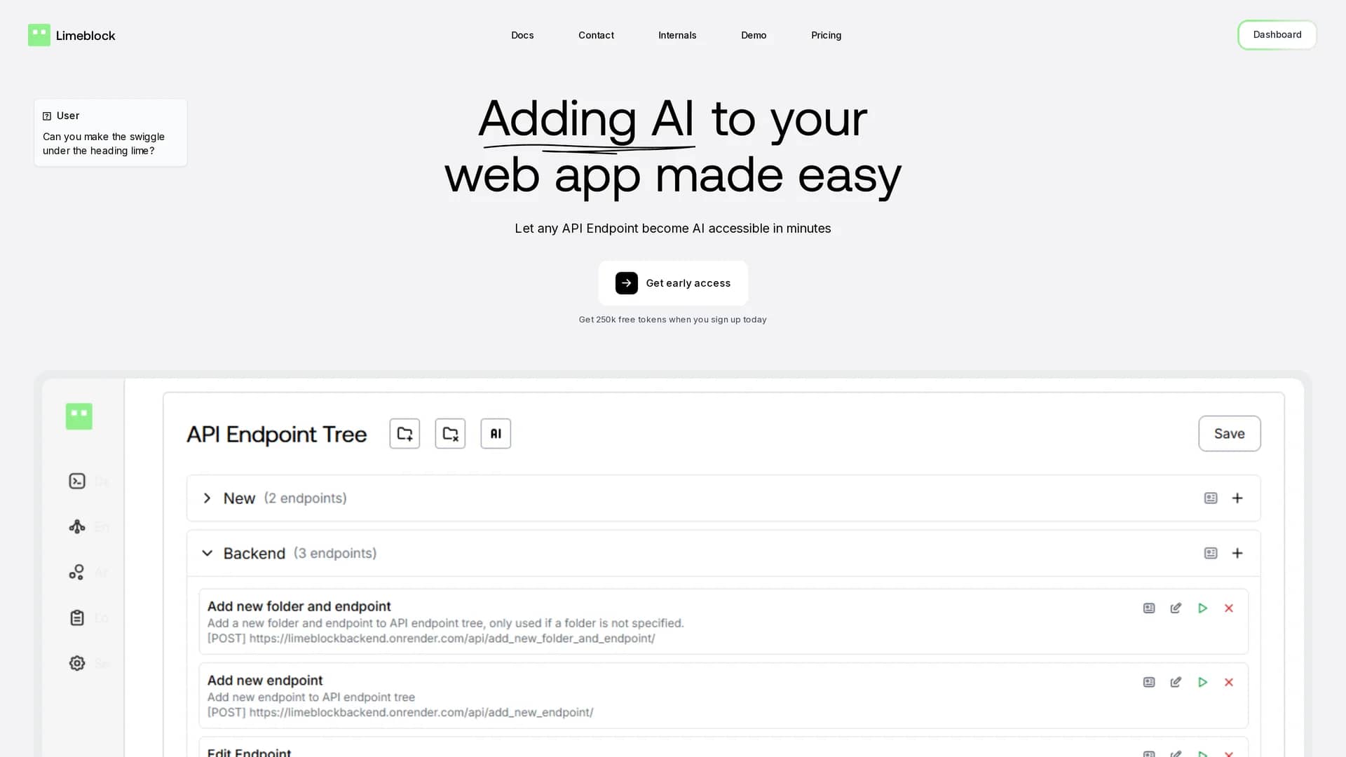 limeblock homepage