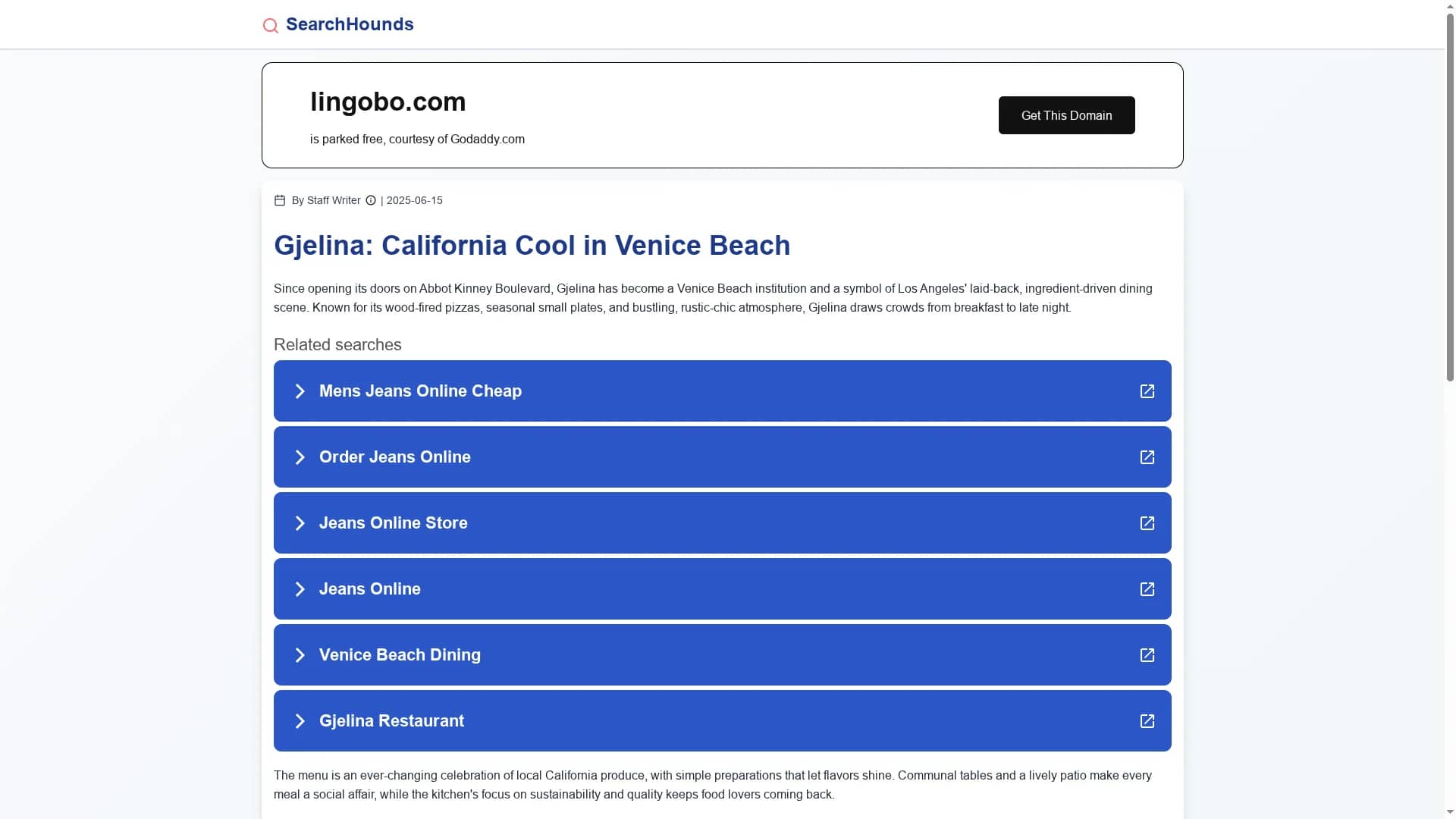 lingobo homepage