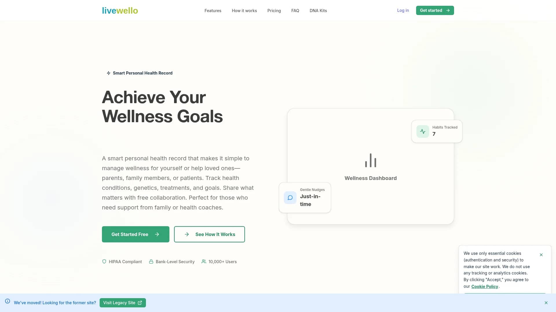 livewello homepage
