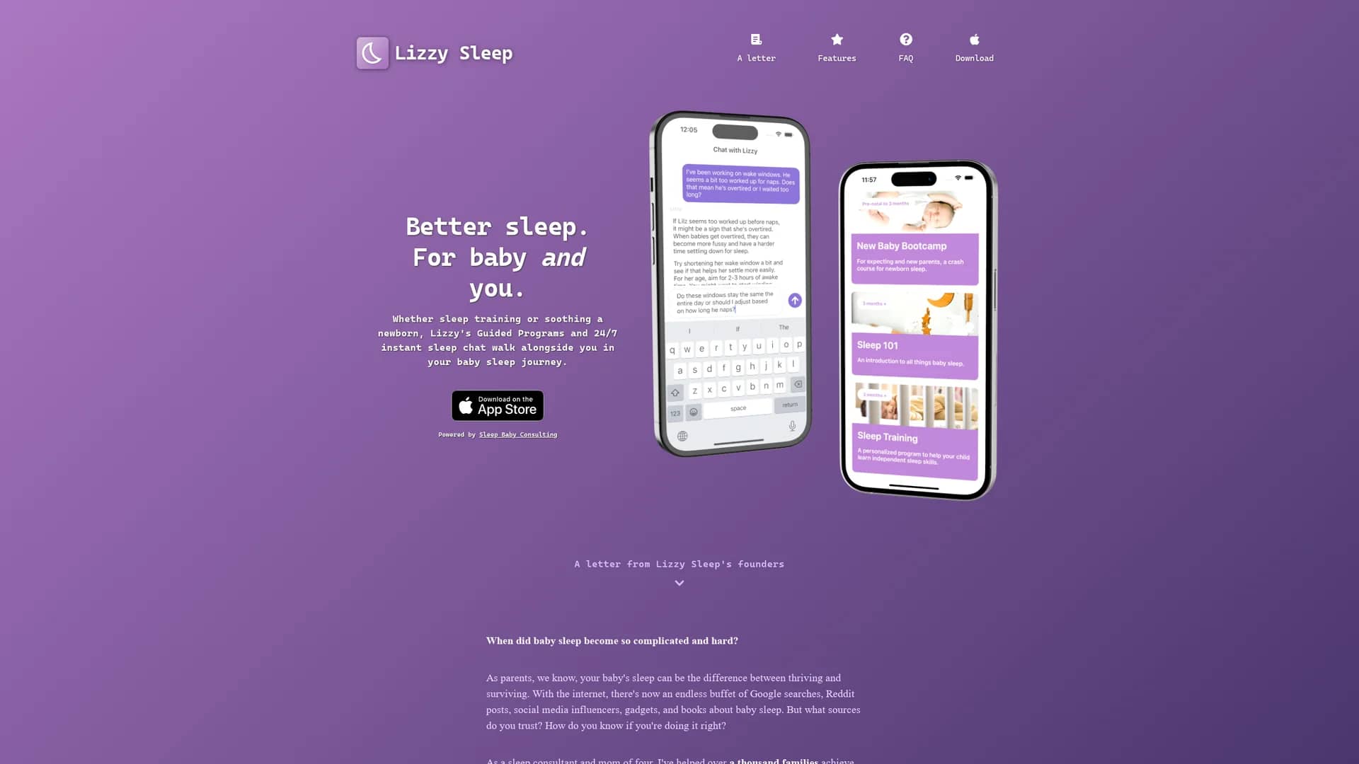 lizzy-sleep homepage