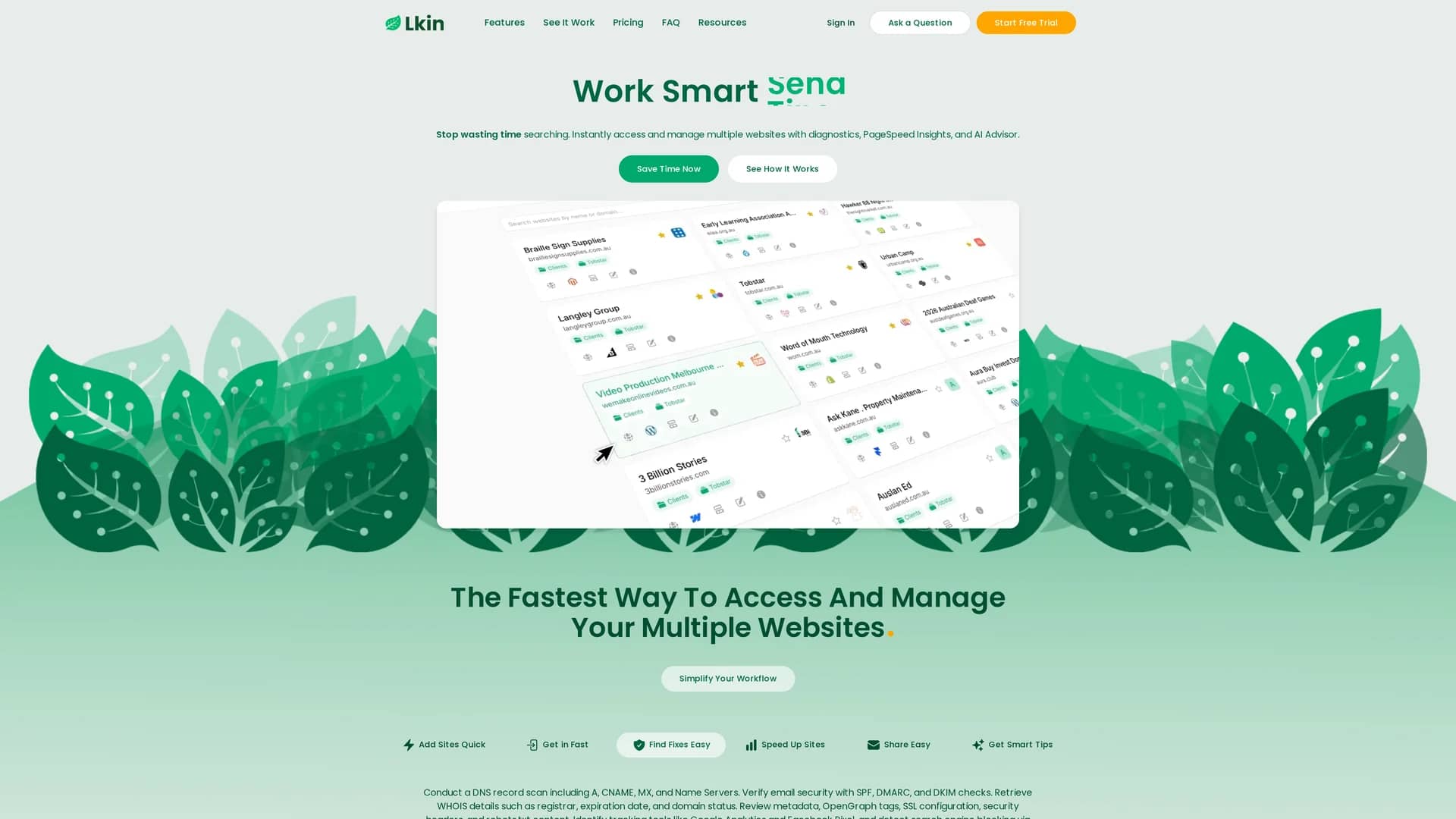 lkin homepage