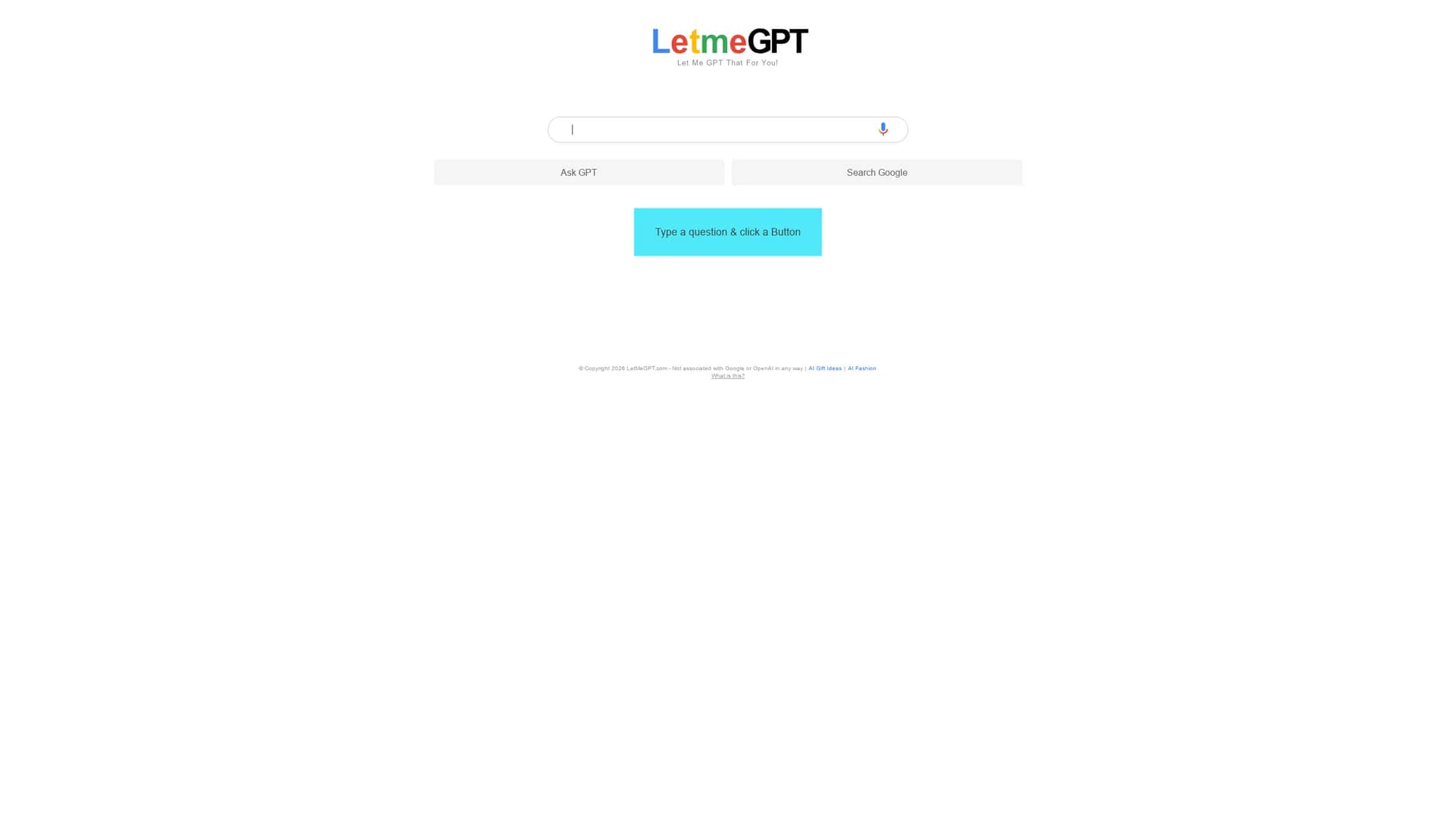 lmgtfy-gpt-letmegpt homepage