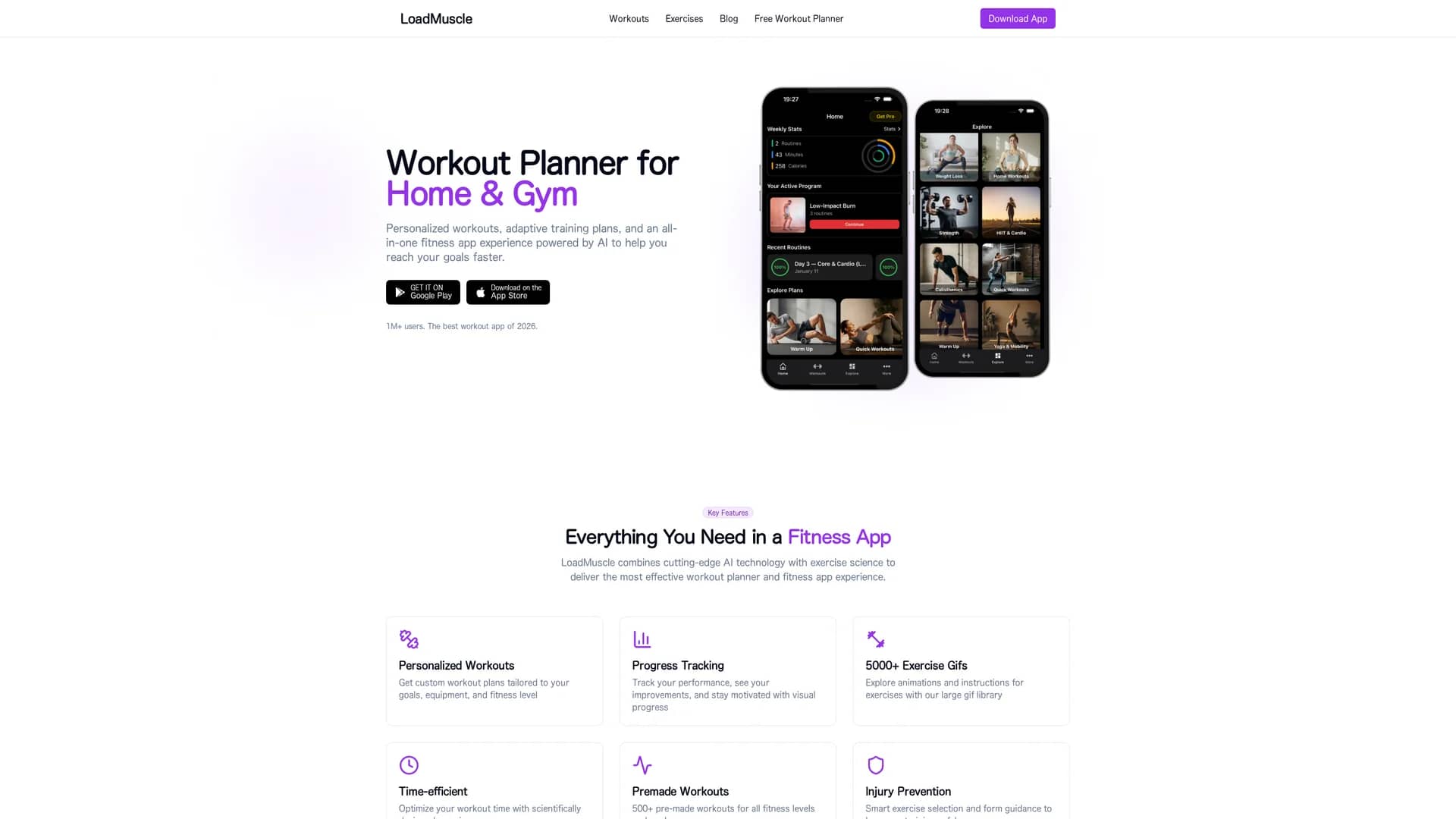 loadmuscle homepage