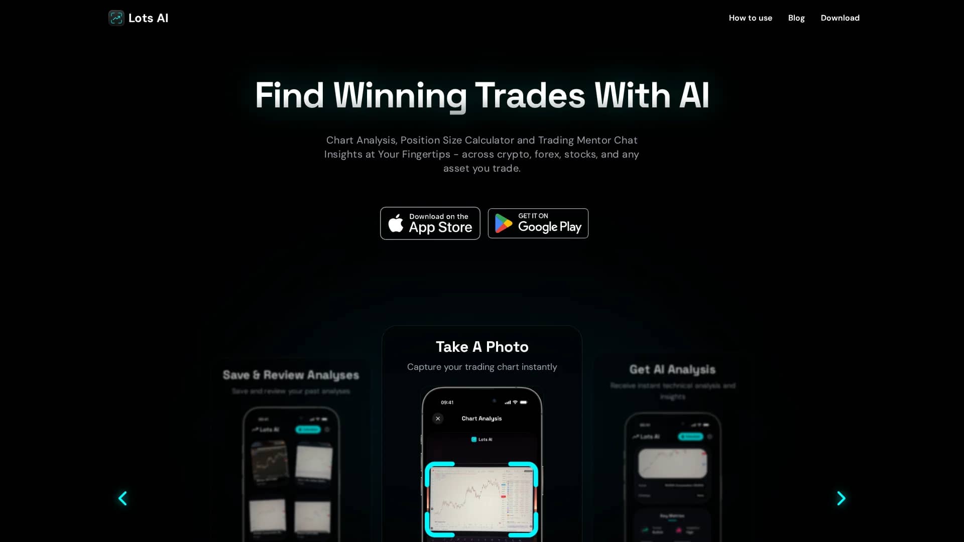 lots-ai homepage