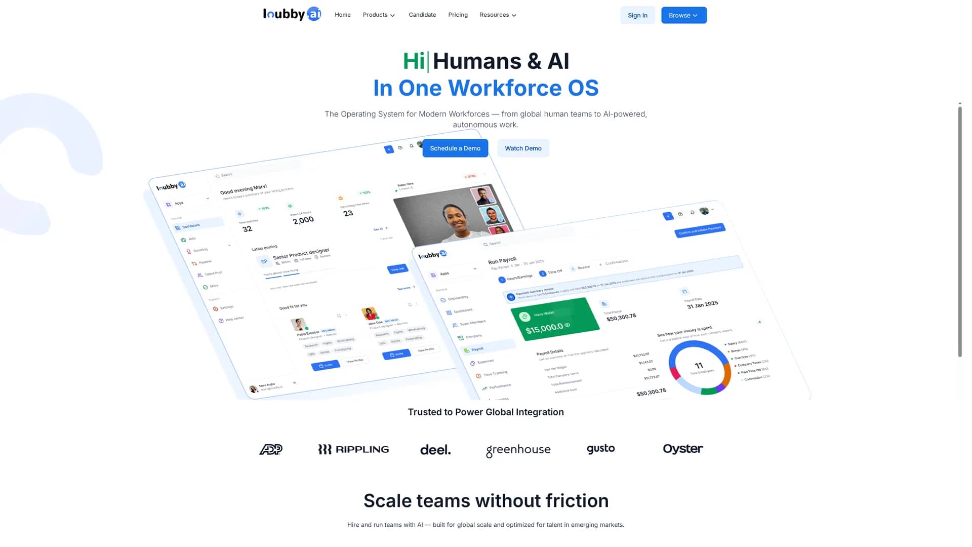 loubby-ai homepage