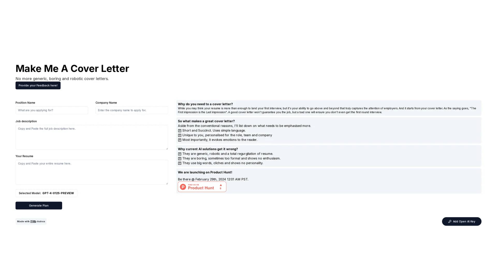 make-me-a-cover-letter homepage