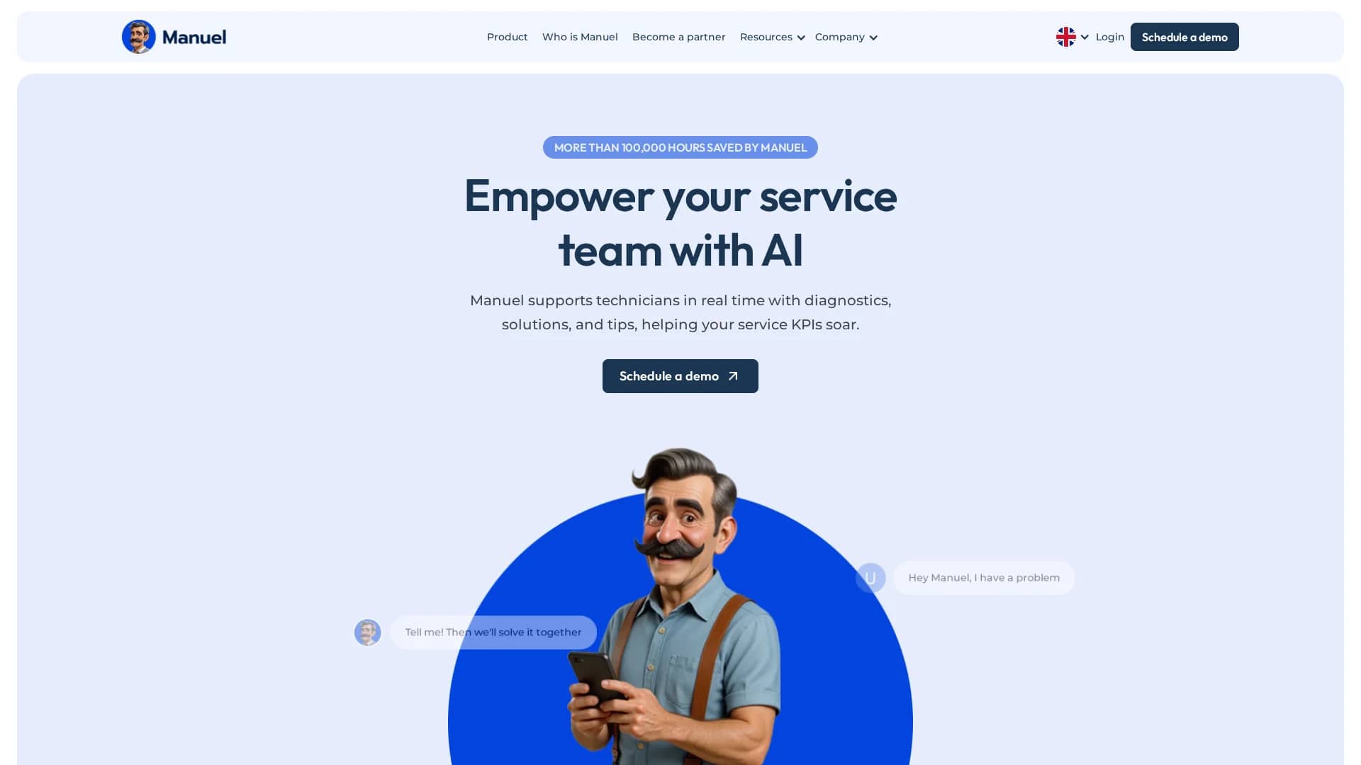 manuel homepage