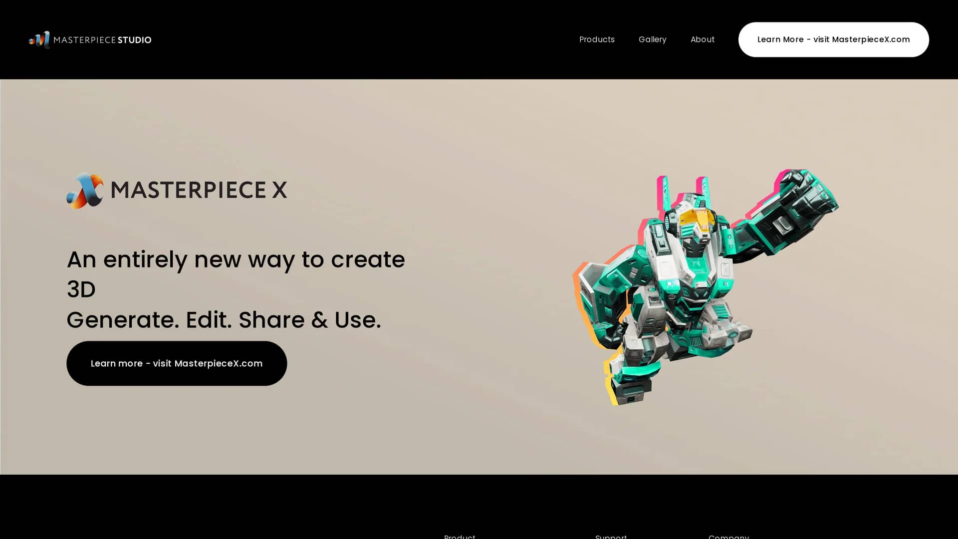 masterpiece-studio homepage