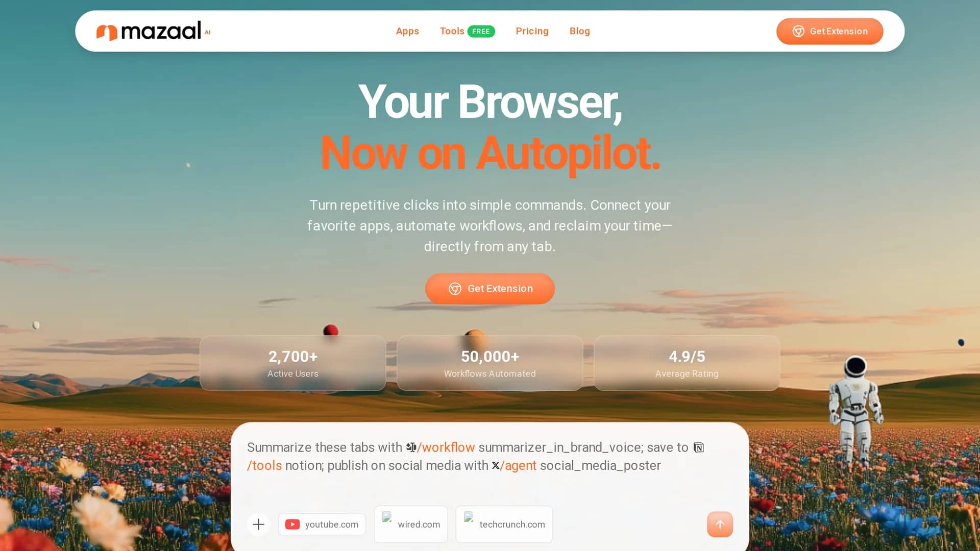 mazaal-ai homepage