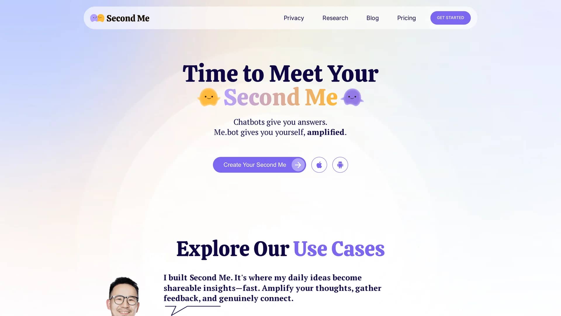 me-bot homepage