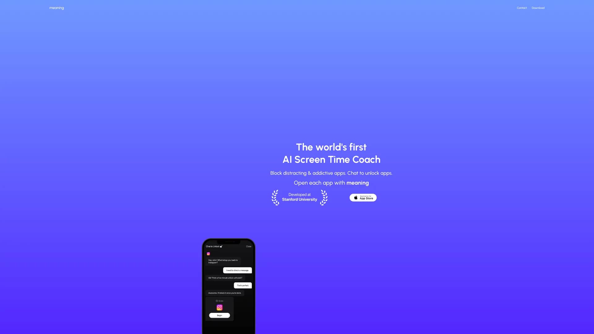 meaning homepage