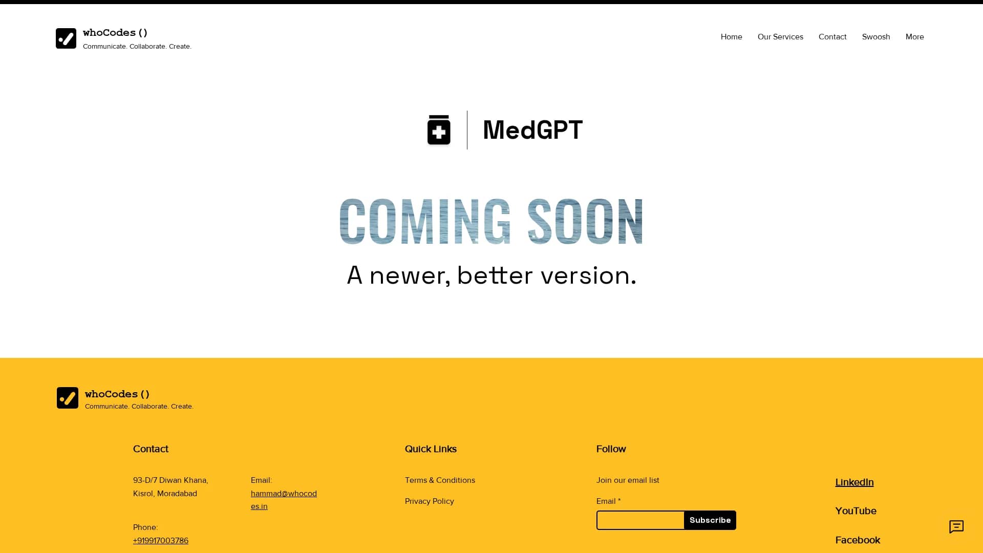medgpt homepage