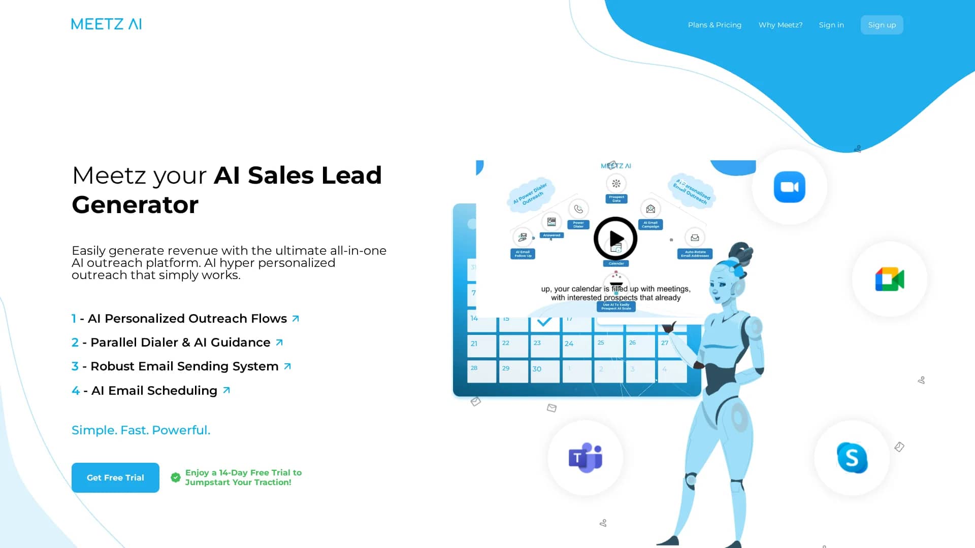 meetz-ai homepage