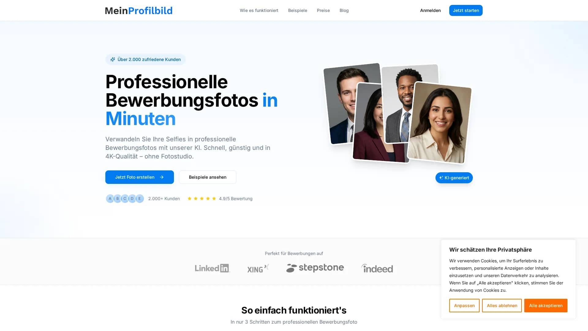 meinprofilbild-de homepage