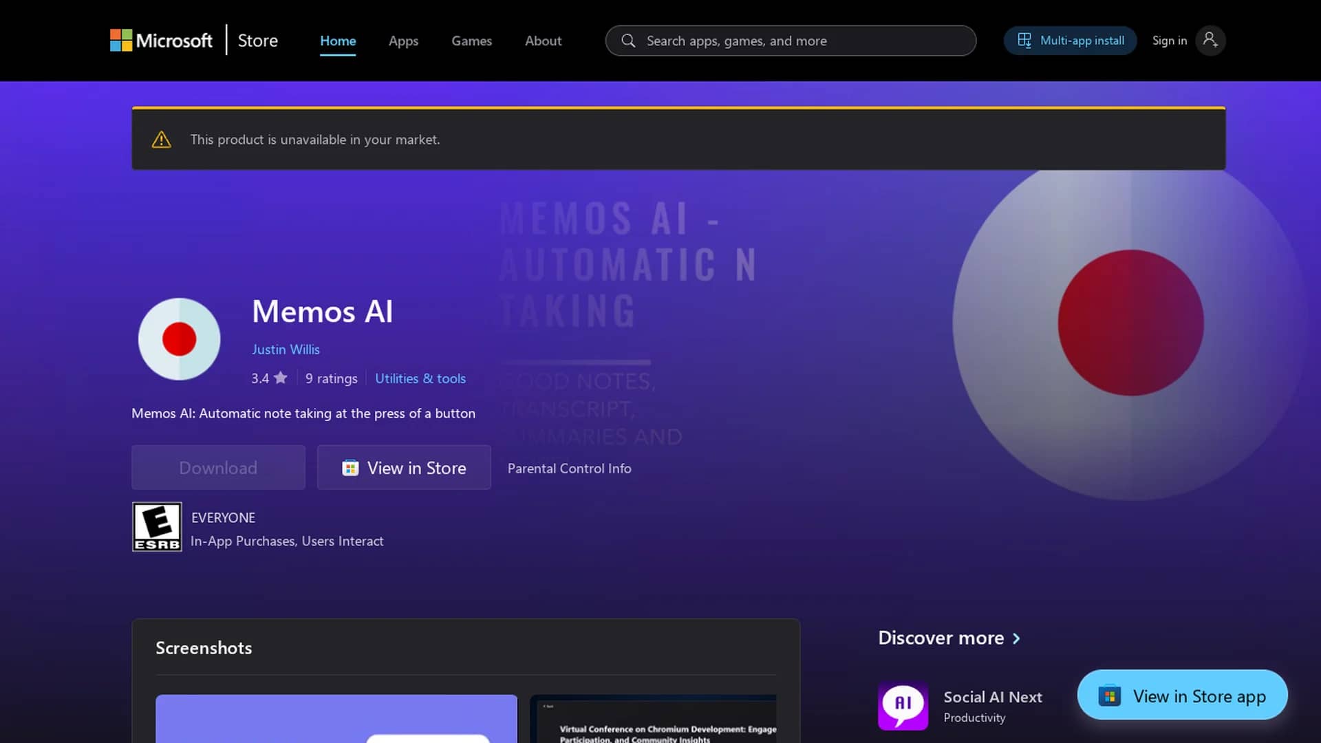 memosai homepage