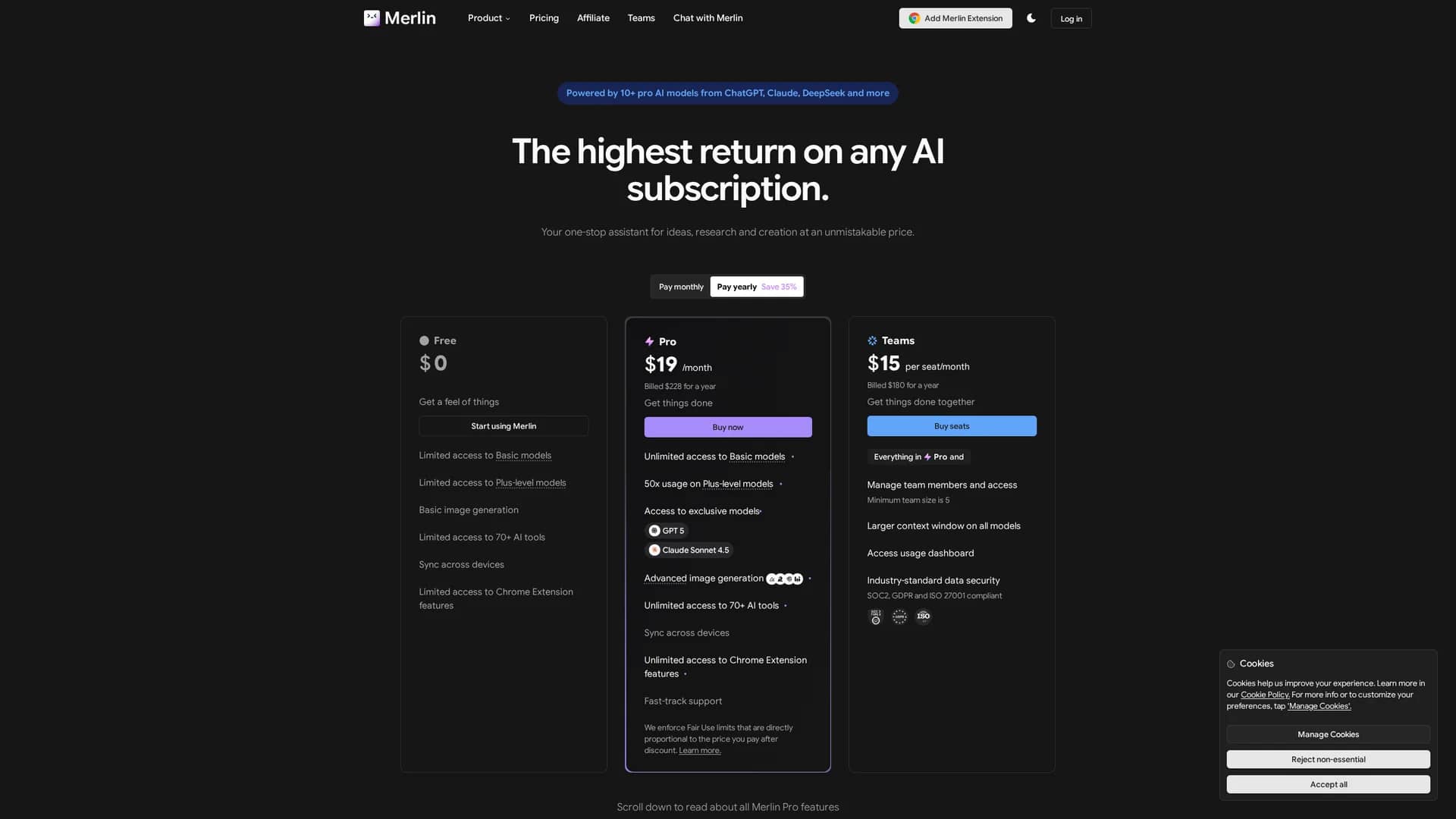 merlin homepage