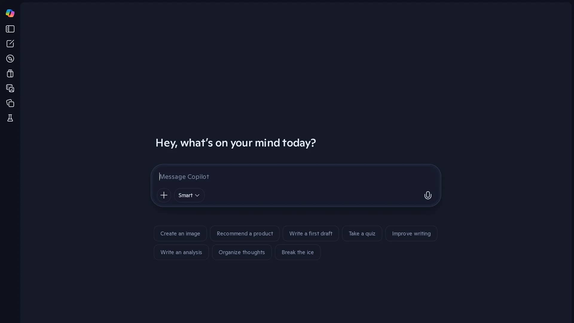 microsoft-copilot homepage