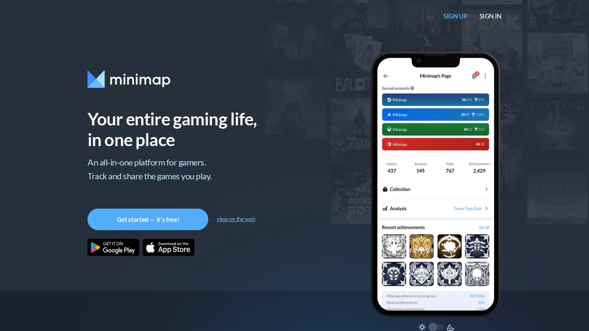 minimap-ai homepage