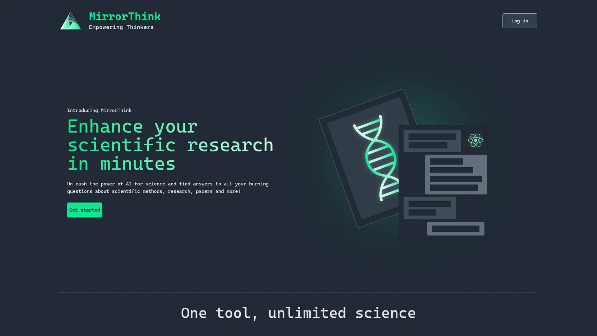 mirrorthink homepage