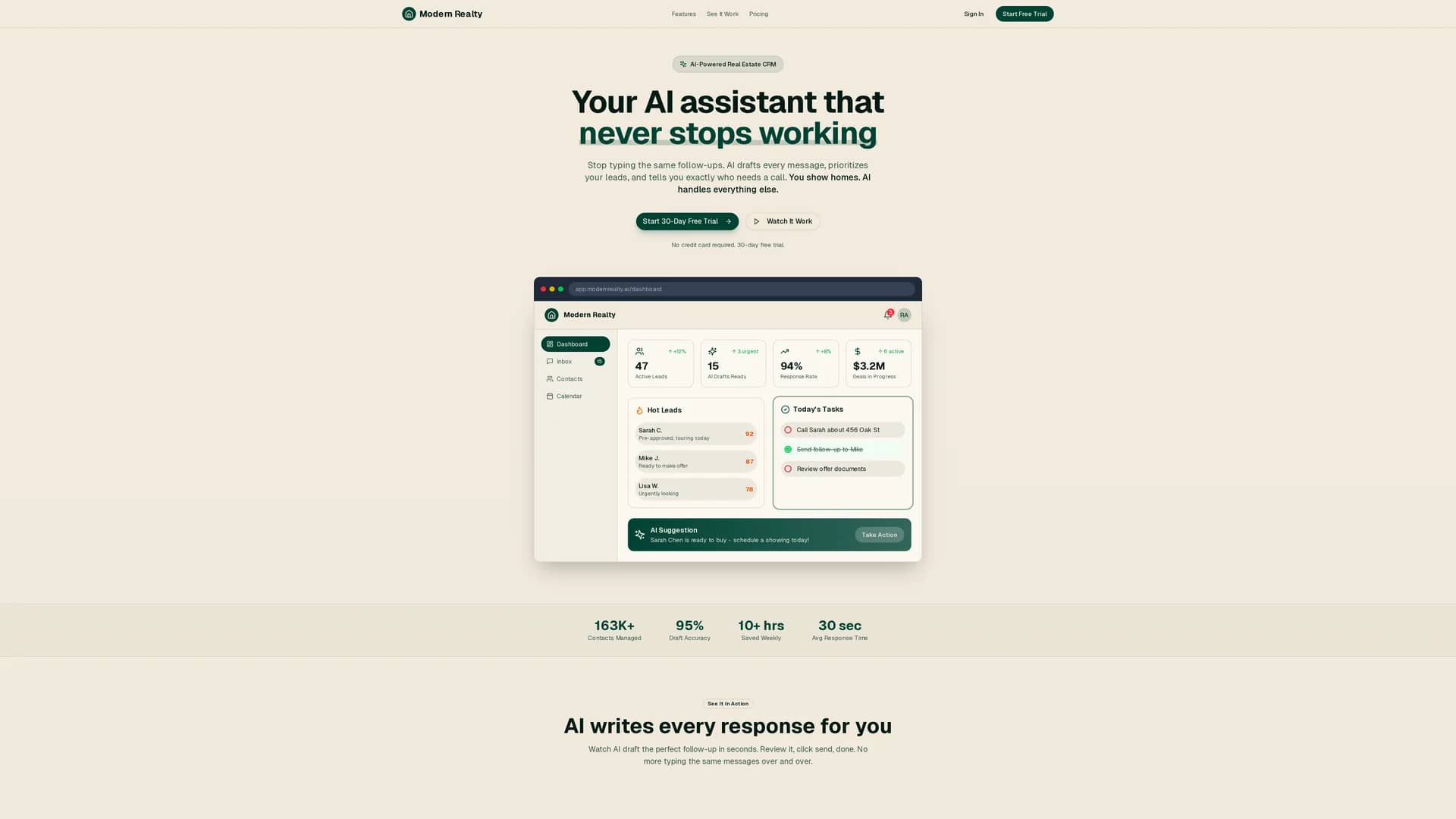 modern-realty homepage