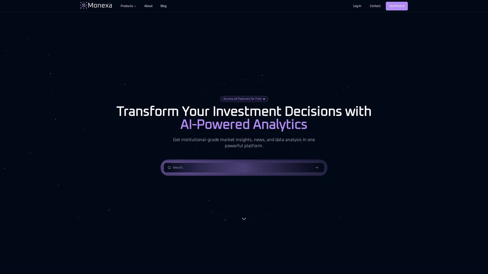 monexa homepage