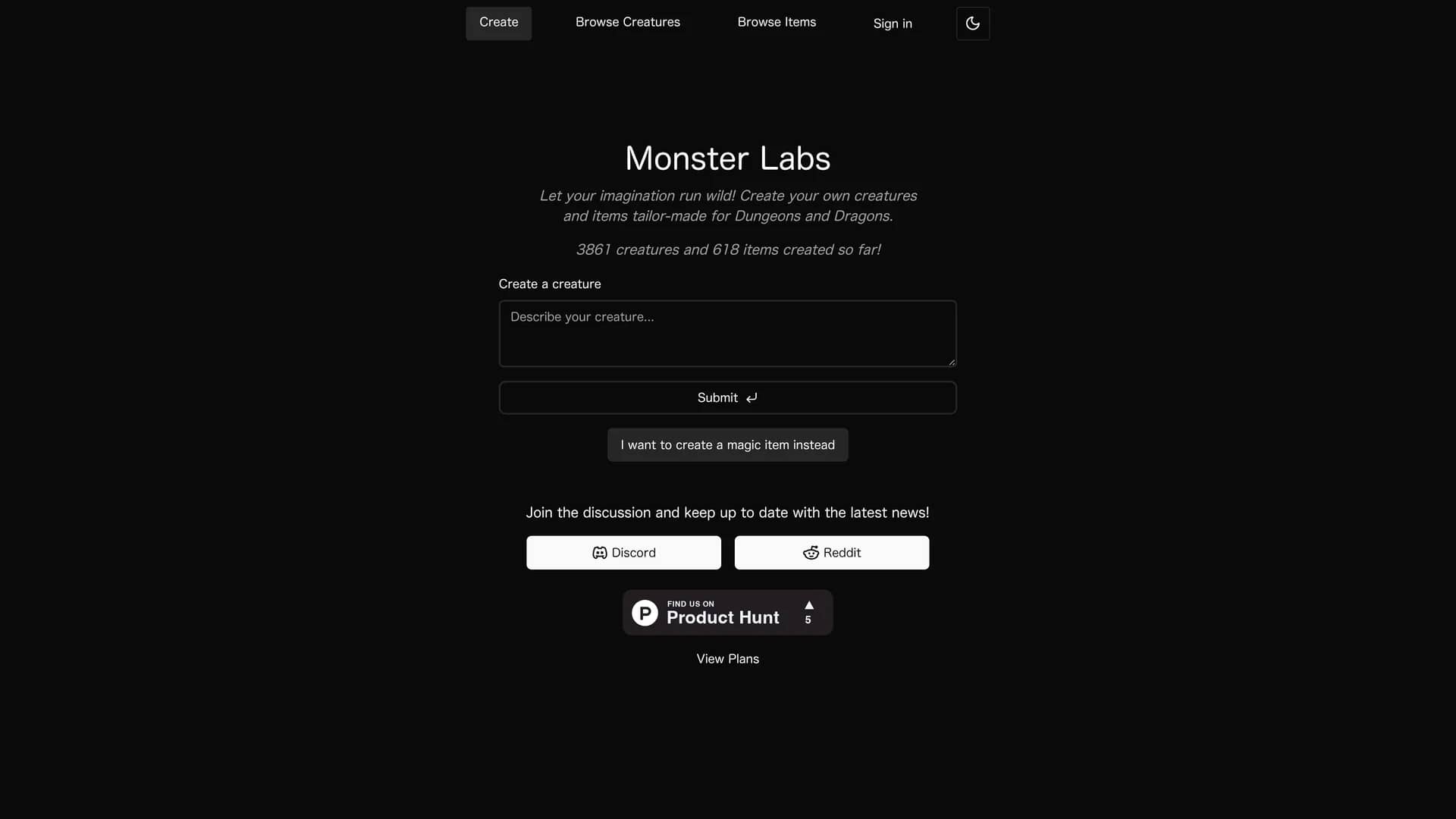 monster-labs homepage