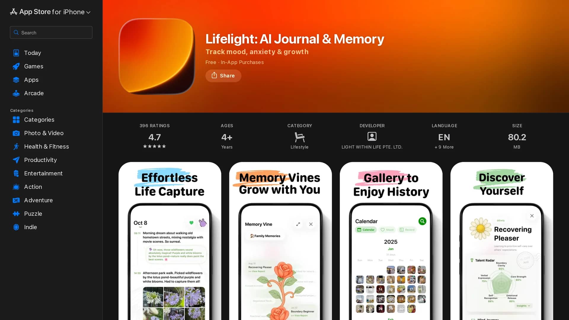 moolight homepage