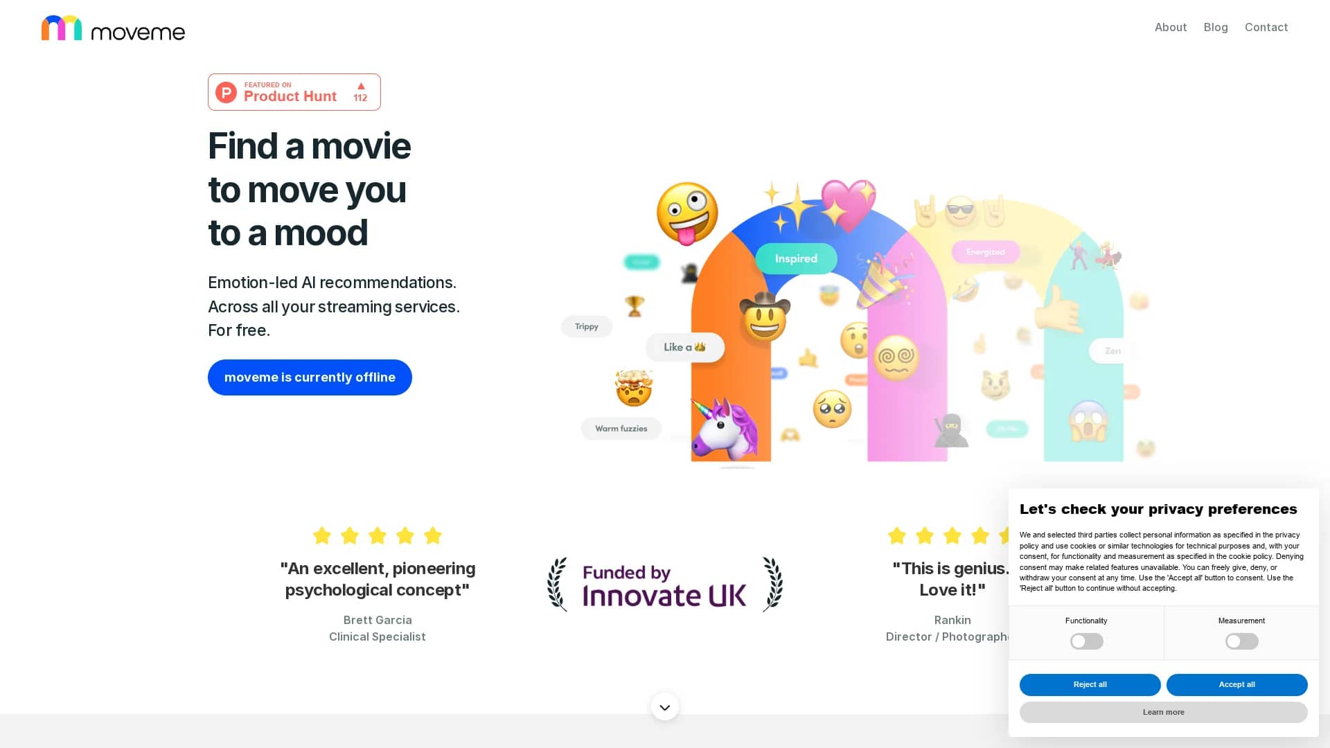 moveme-tv homepage