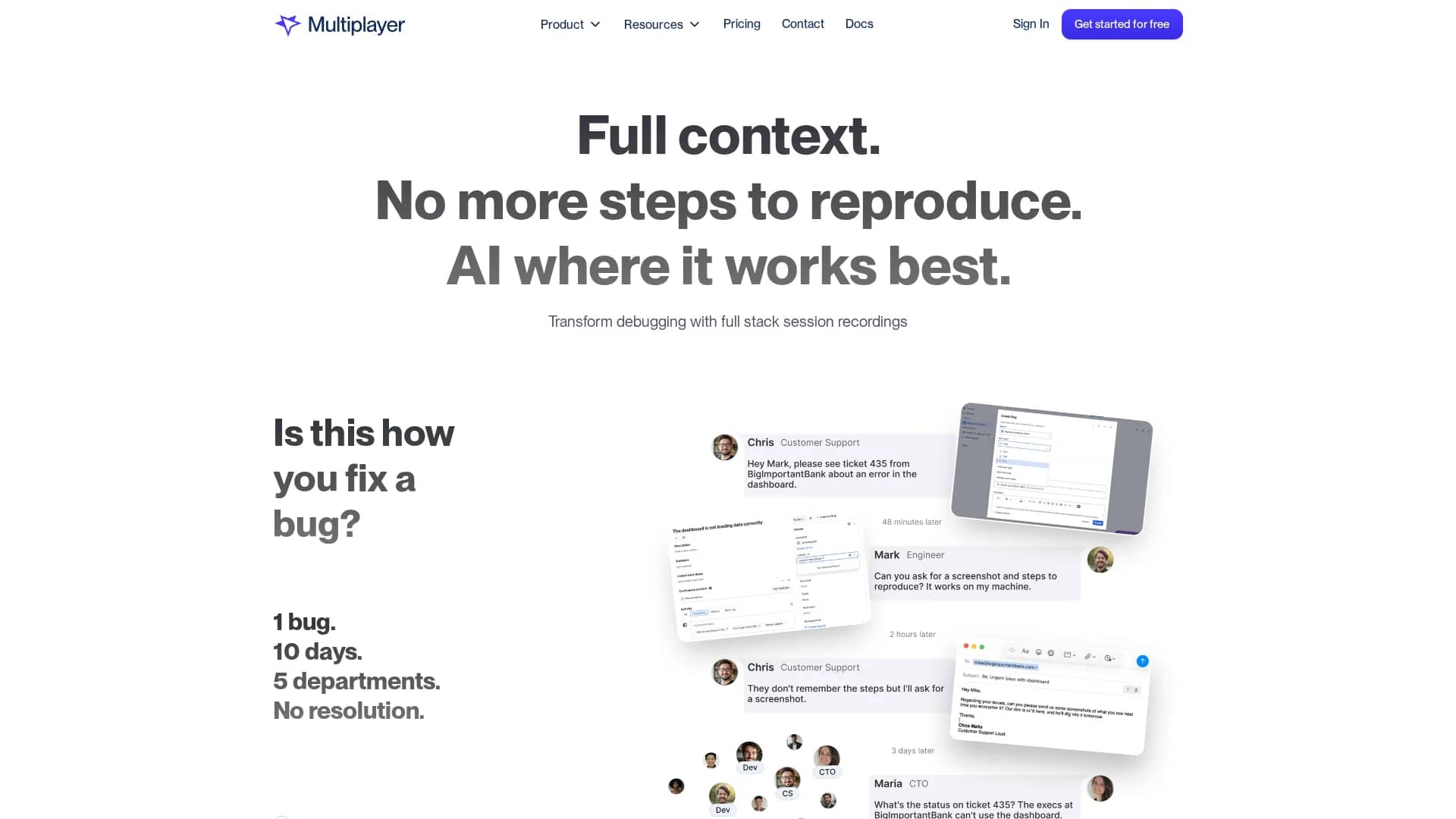 multiplayer-app homepage
