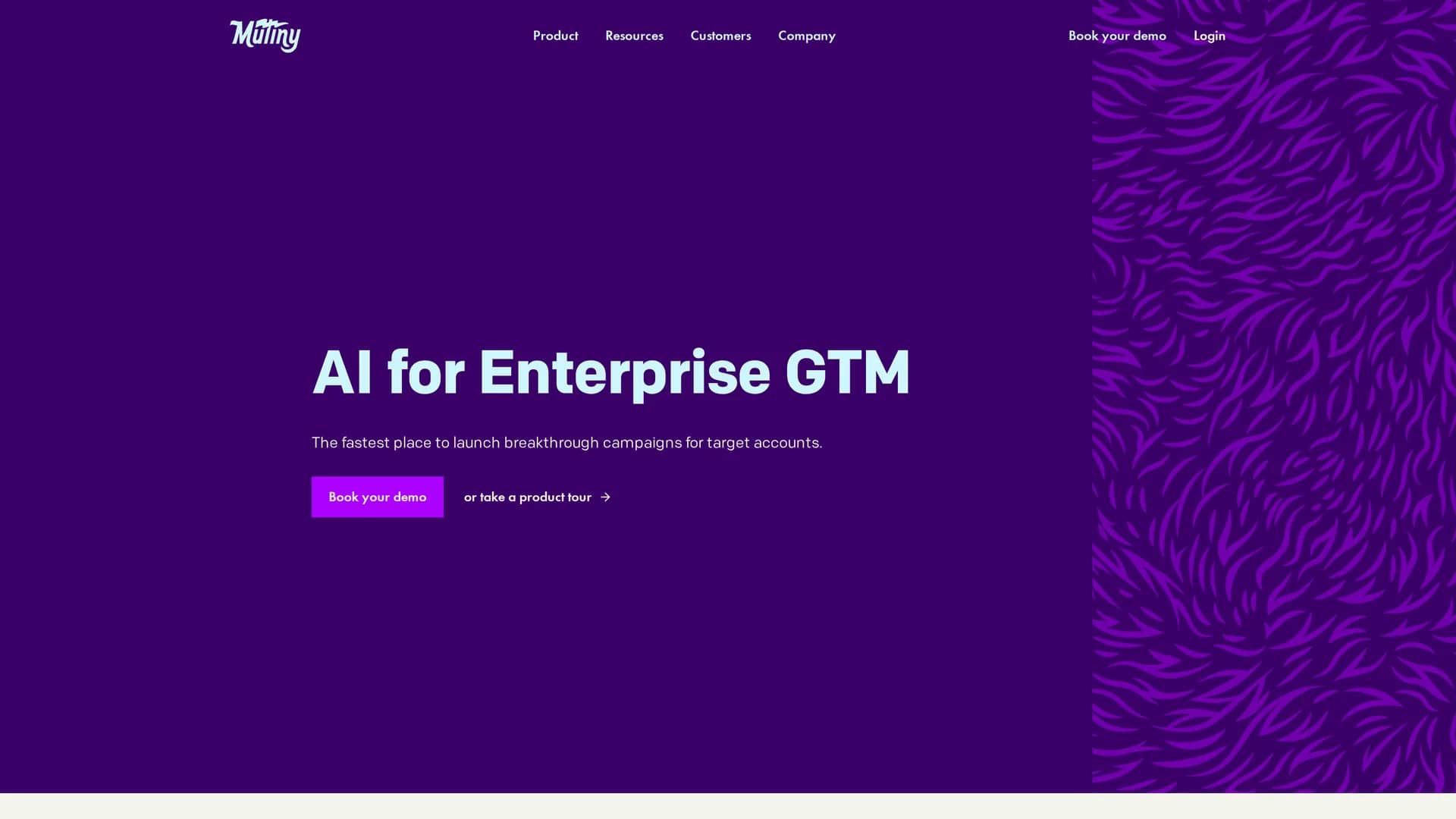 mutiny homepage