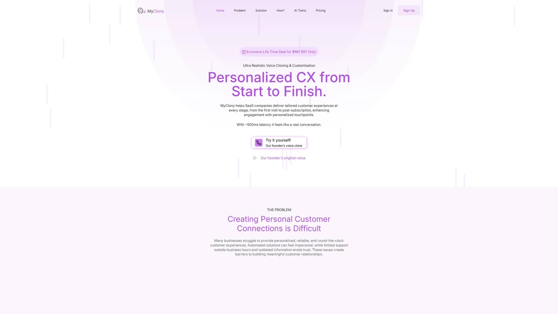 myclony homepage