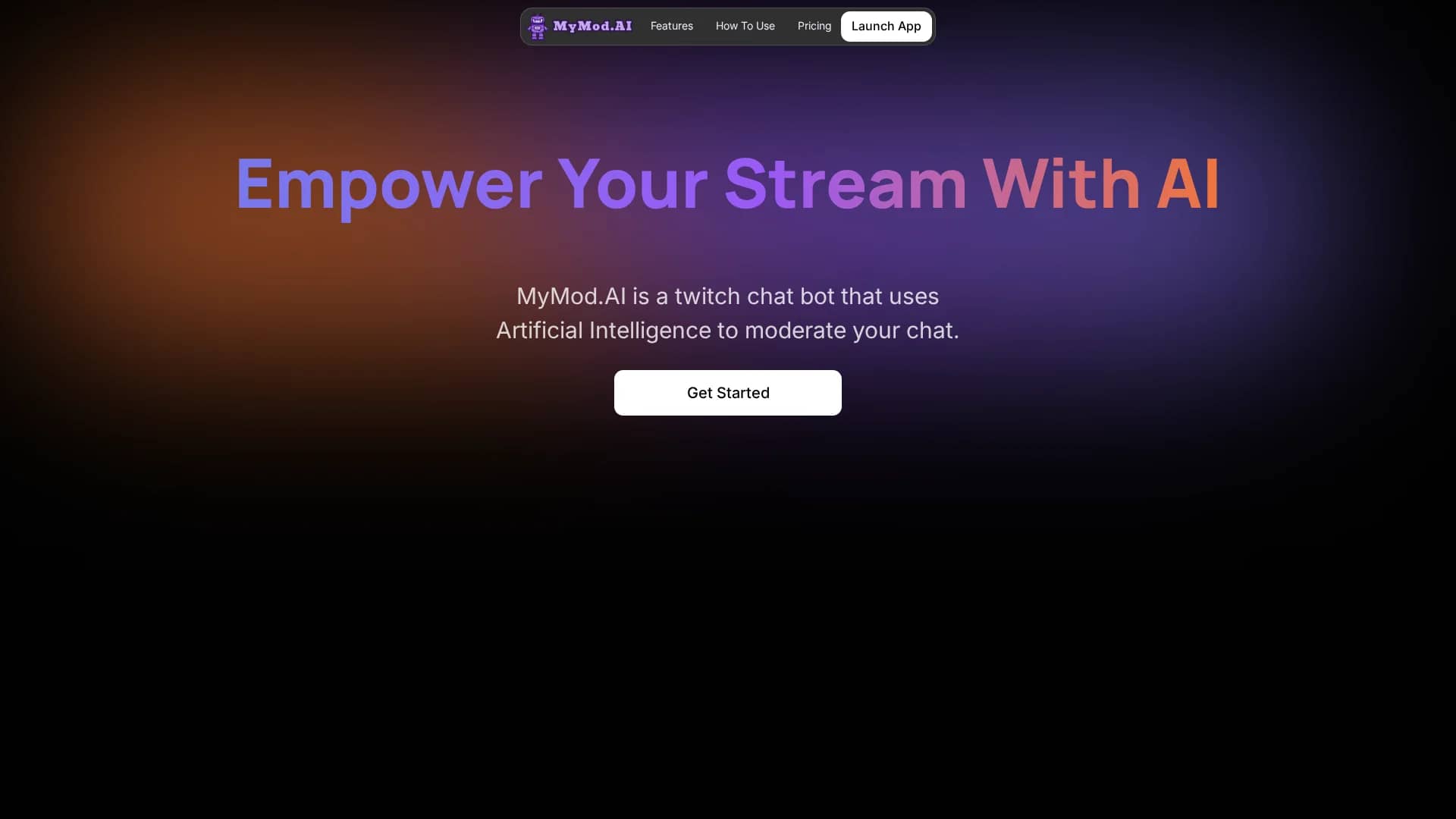 mymod-ai homepage