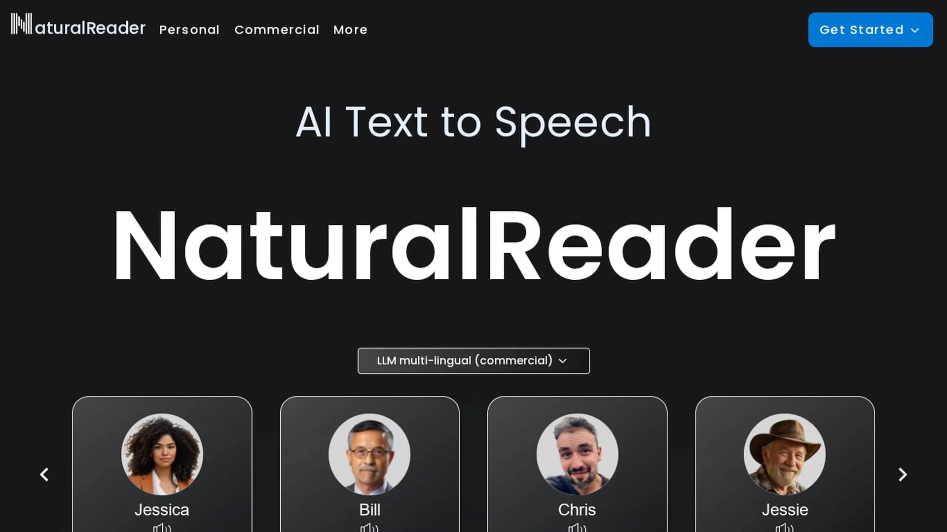 naturalreaders homepage