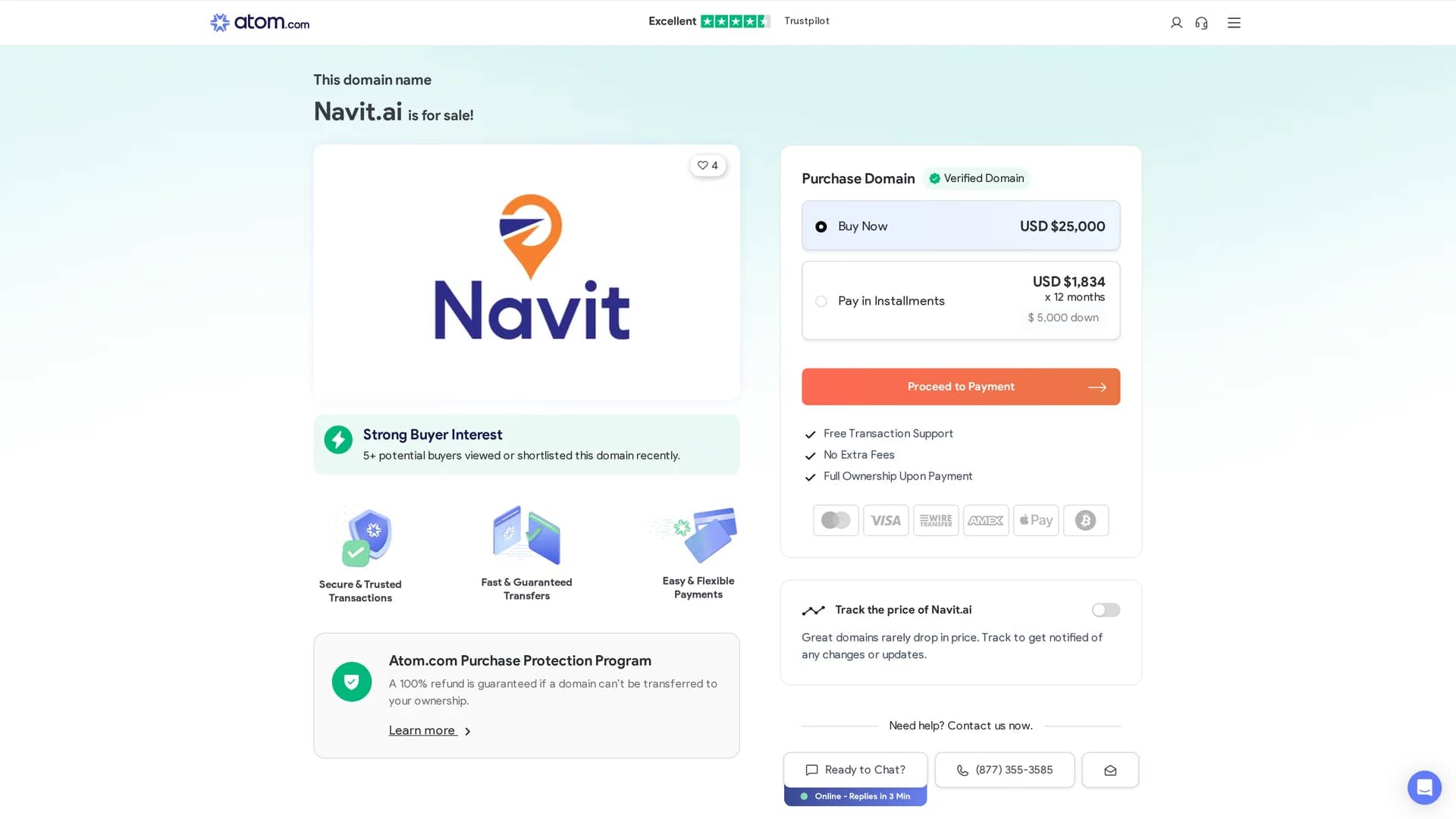 navix-ai homepage