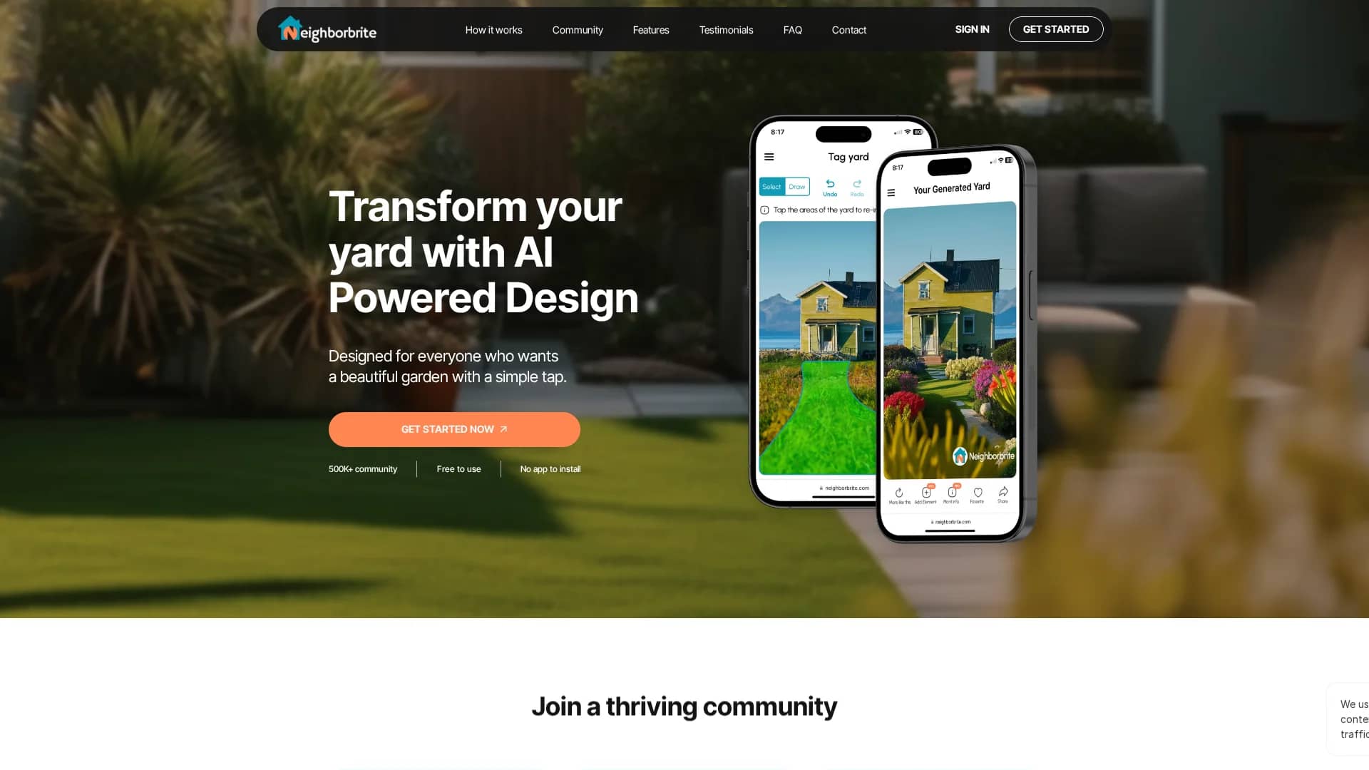 neighborbrite homepage