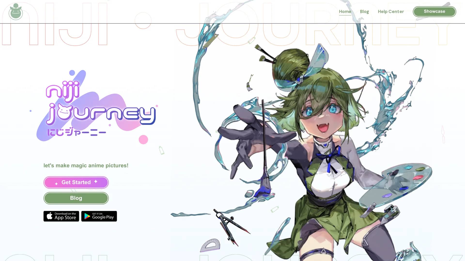 nijijourney homepage