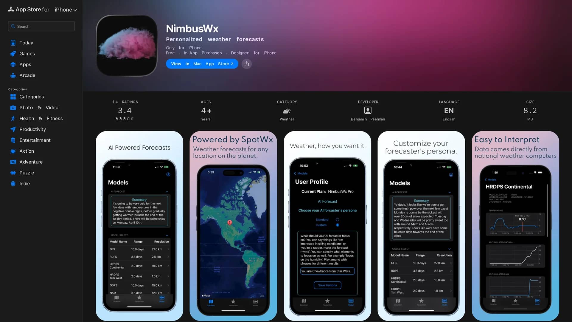 nimbuswx homepage