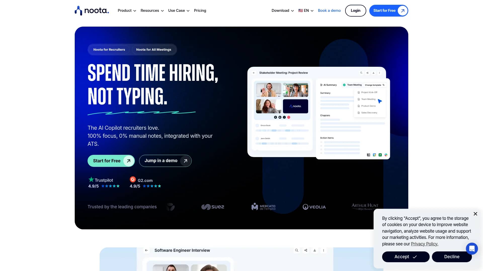 noota homepage