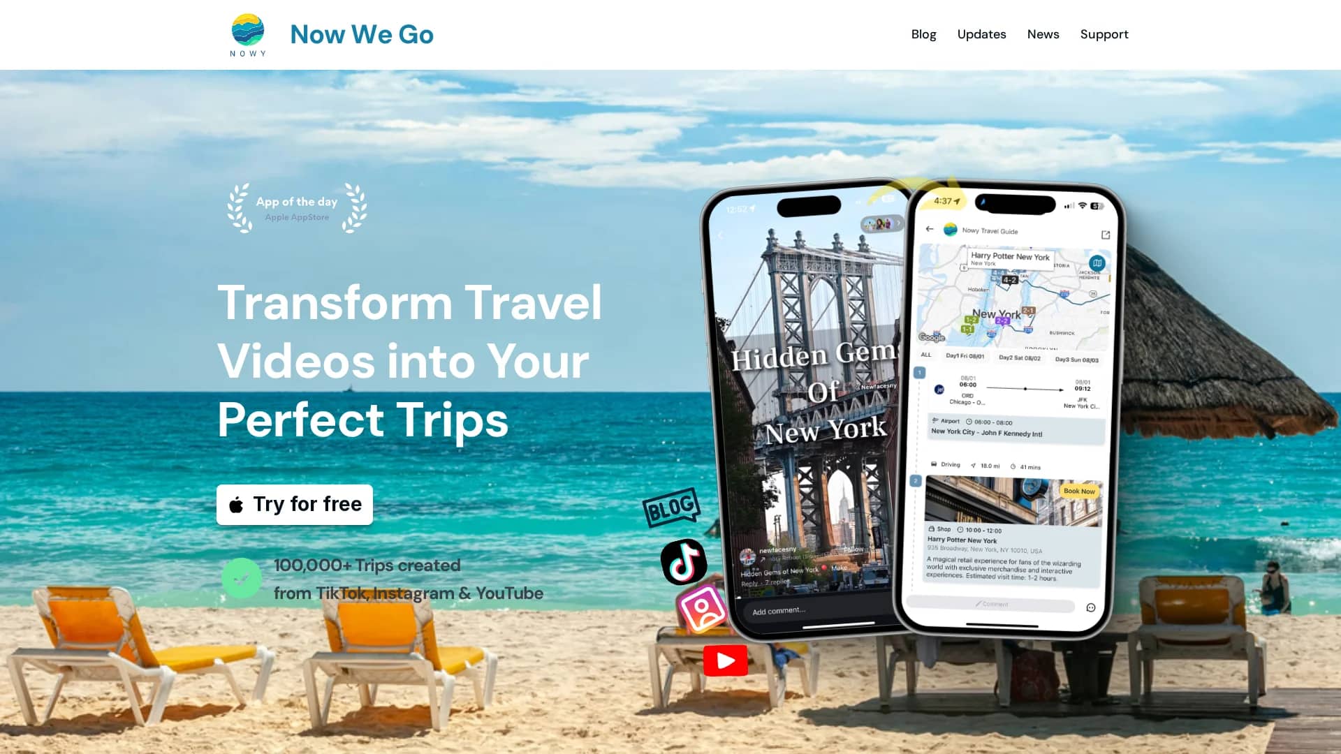 nowy homepage
