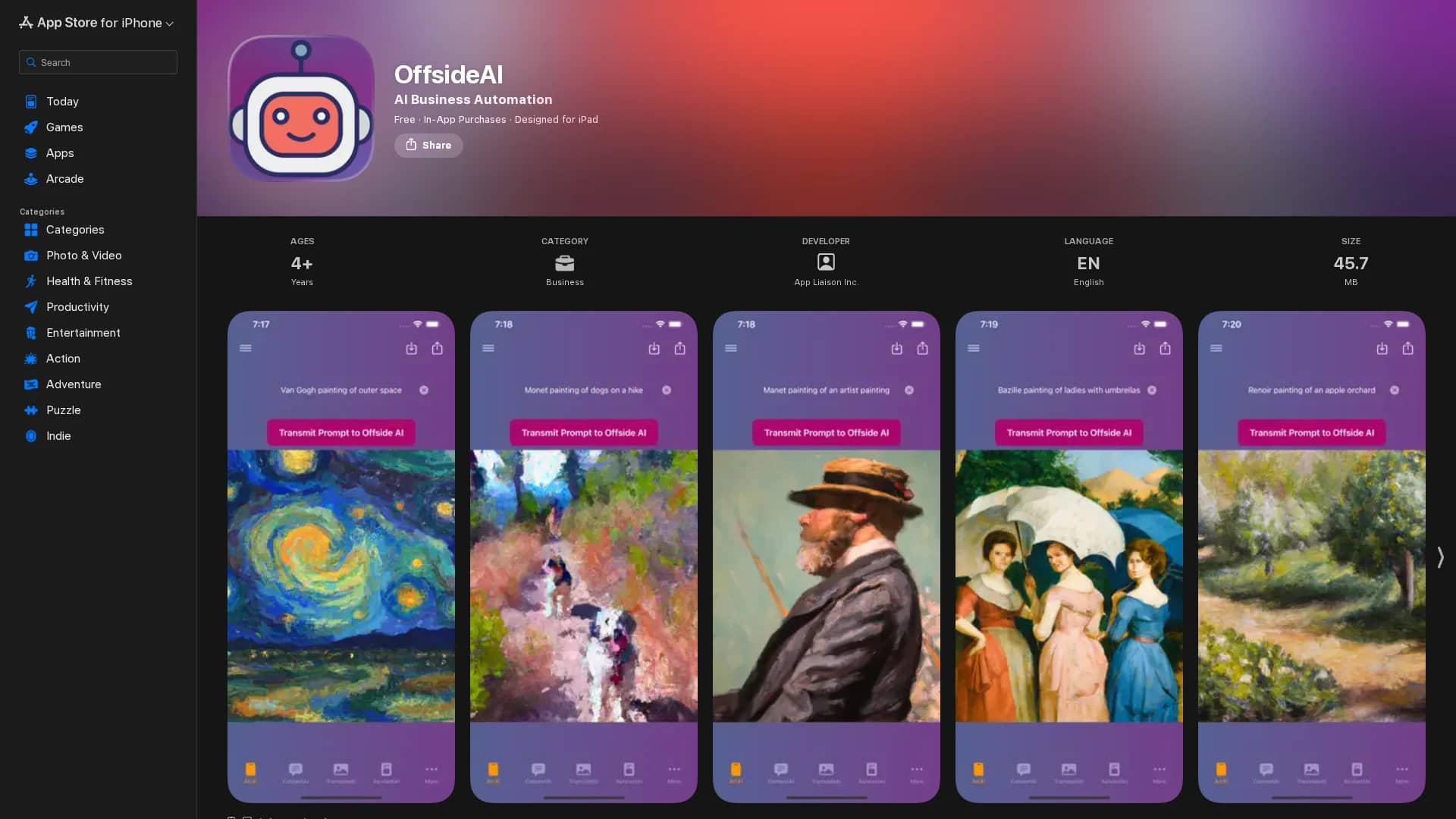 offsideai homepage