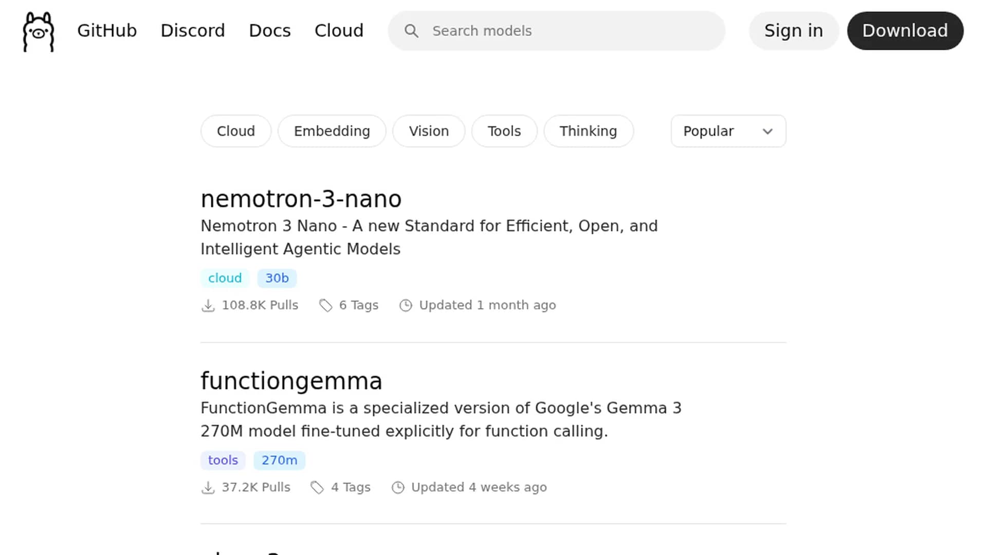 ollama-ai homepage