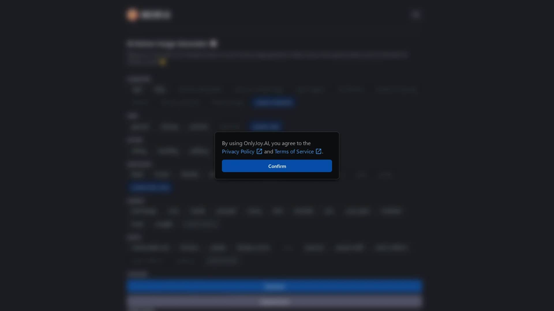 onlyjoy-ai homepage