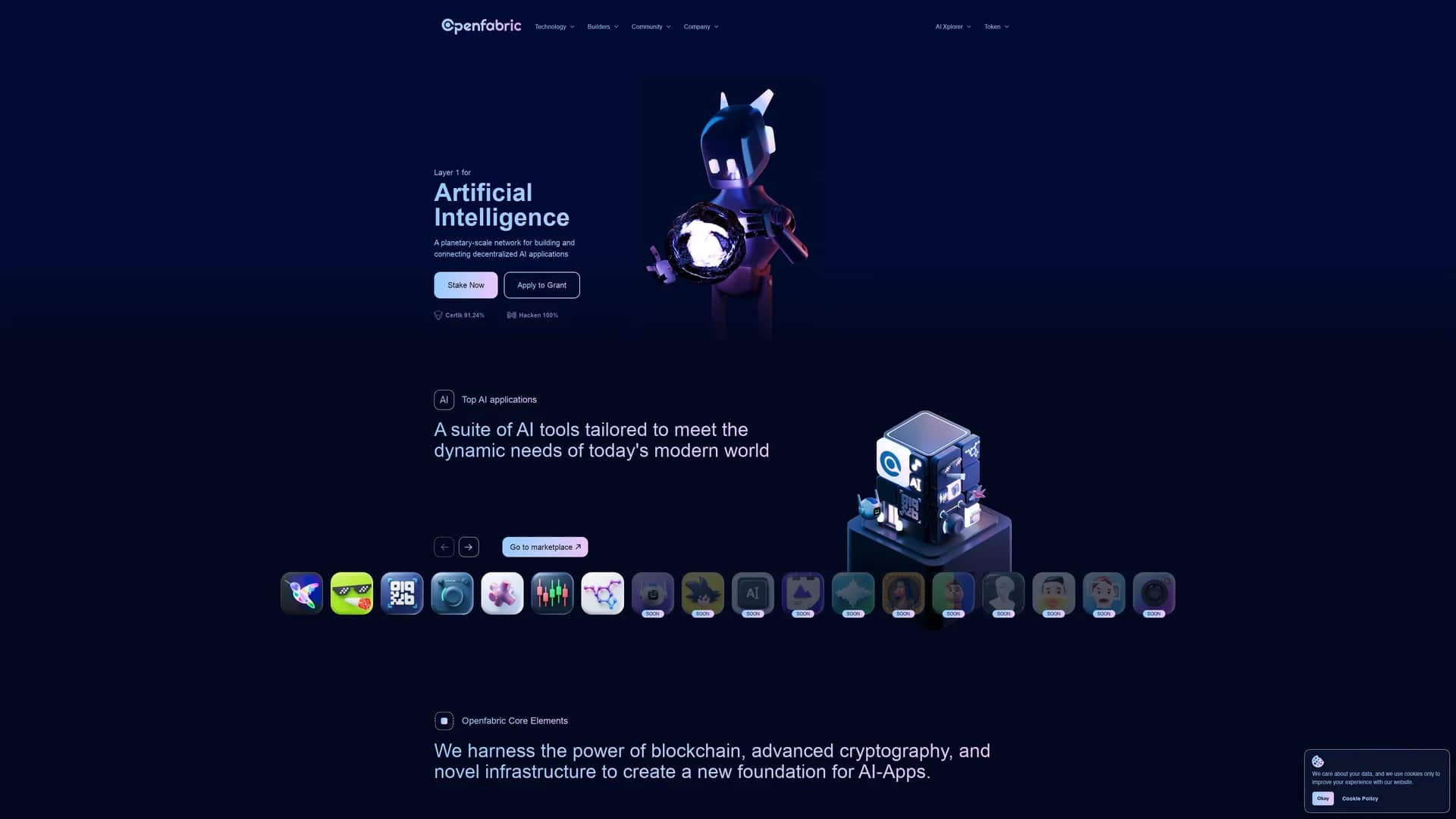 openfabric-ai homepage
